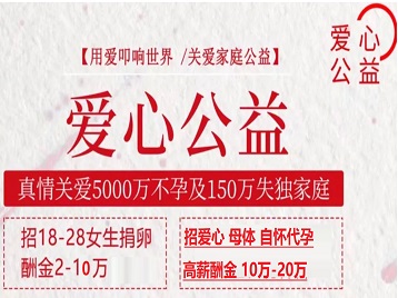 石门捐卵助孕生子 爱心志愿者招募
